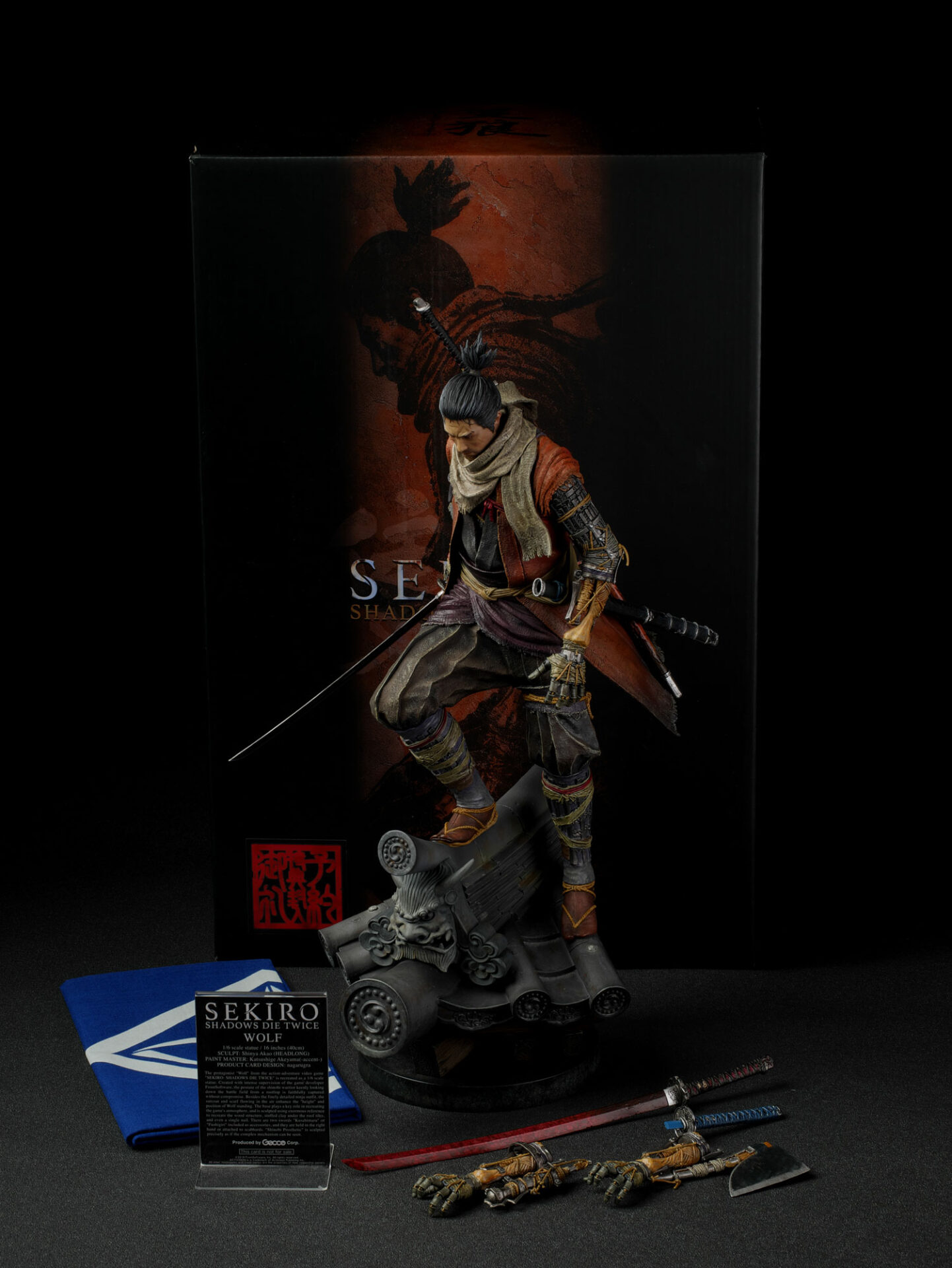 22,795円SEKIRO:SHADOWS DIE TWICE 狼 1/6スケール スタチュー