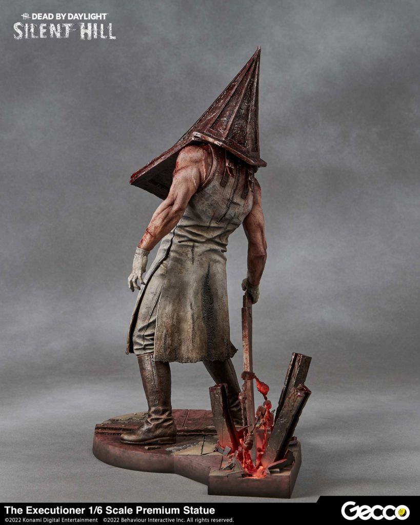 Pyramid Head Figure Silent Hill Horror Statue Silent Hill