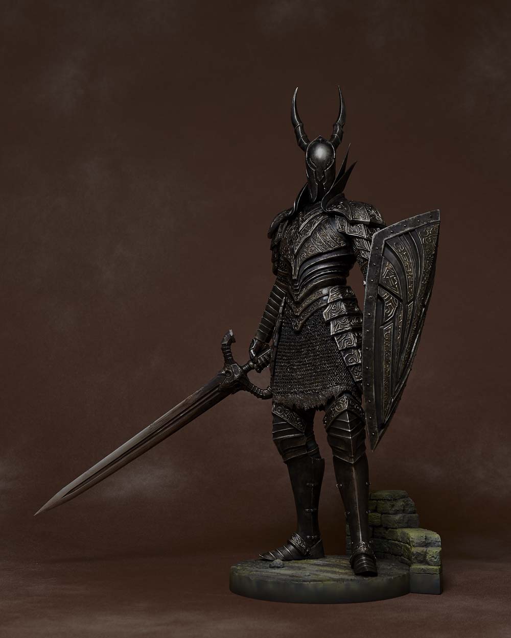 【最安値格安】ダークソウル 1/6 黒騎士 スタチュー/gecco フィギュア/新品未開封 SF・ファンタジー・ホラー