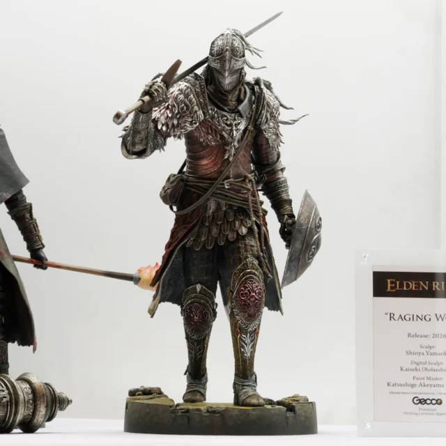 ELDEN RING Raging Wolf 1/6 Scale Statue

The painted prototype (still work in progress) is first unveiled at ACGHK!

#ELDENRING #ACGHK #Gecco