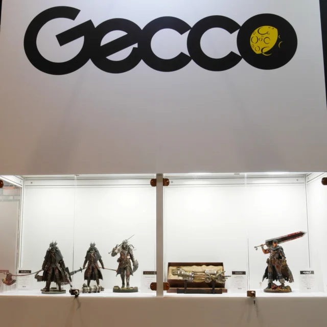 ACGHK 2025 July 25~29

Visit D4TOYS booth #D38 to check Gecco items!

ELDEN RING Raging Wolf 1/6 Scale Statue (Prototype Paint WIP)
Bloodborne Hunter 1/6 Scale Statue ~Blood Regain Edition~ (Product)
Berserk Guts, Lost Children Arc, The Black Swordsman 1/6 Scale Statue Redecoration Ver. (Product)
SEKIRO: SHADOWS DIE TWICE Shinobi Prosthetic 1/2 Scale Replica (Product)