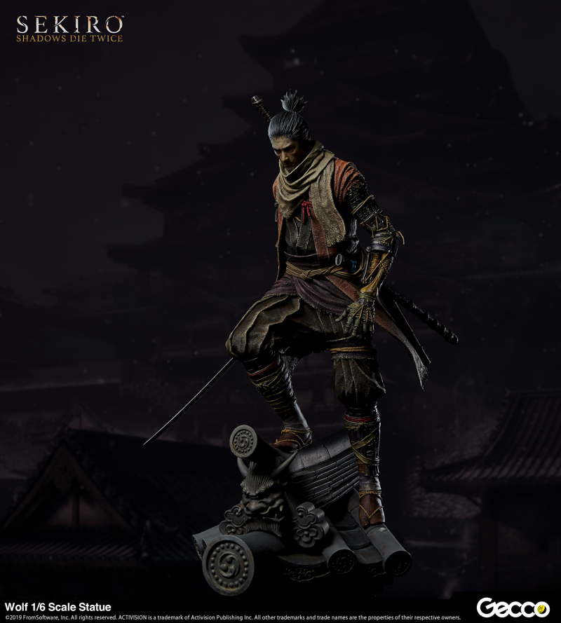 届いた状態でお送り致しますSEKIRO: SHADOWS DIE TWICE/ 狼 1/6 スタチュー