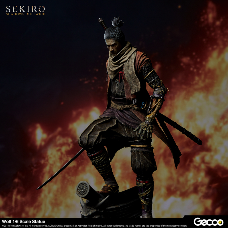 Gecco SEKIRO 狼 1/6 スタチュー フィギュア - ゲームキャラクター